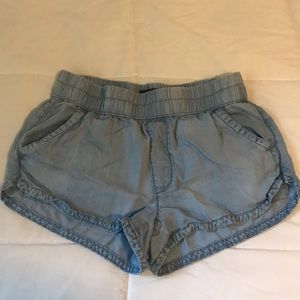 American Eagle Flowy Denim Shorts